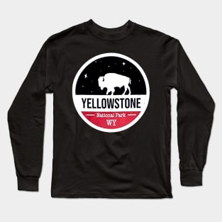 Vintage yellowstone national park Long Sleeve T-Shirt